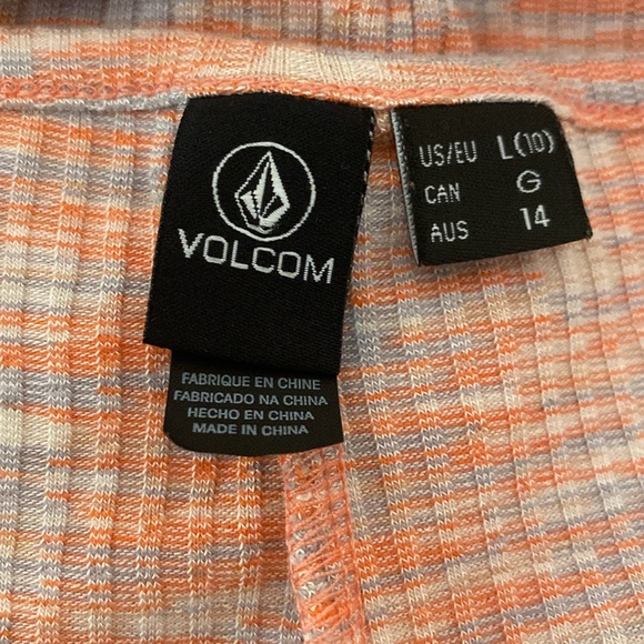 Volcom Race 2 Space Fitted Midi Length Halter Dress Size L NWOT SKU0154 - Picture 10 of 11